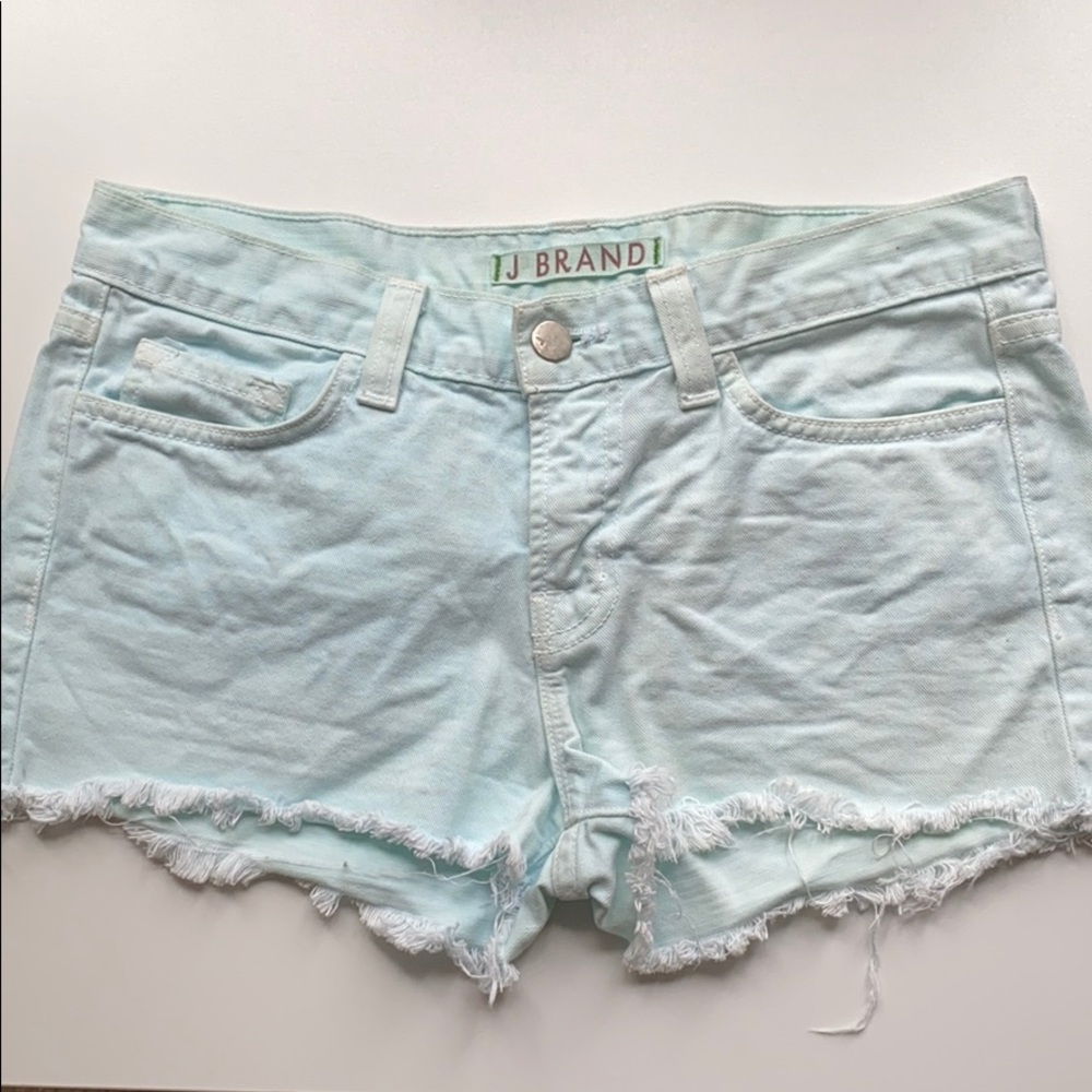 J Brand denim cut off shorts